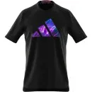 adidas T-shirt Movement HIIT Training black/purple