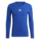 T-shirt adidas Techfit manches longues Team Base bleu royal 13-ADIGK9088