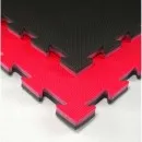 Kampsportsmåtte Tatami E20X rød/sort 100 cm x 100 cm x 2,1 cm