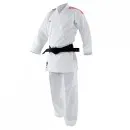 adidas Karate-dragt Kumite adiLight K192DNA med røde skulderstriber