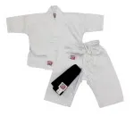 Karatepak voor baby s wit