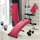 Sporthanddoek roze | Fitnesshanddoek